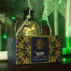 Гирлянда «Бахрома» 3 × 0.6 м, IP44, УМС, белая нить, 160 LED, свечение зелёное, 220 В - Фото 4