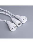 Гирлянда «Нить» 10 м, IP44, УМС, белая нить, 100 LED, свечение белое, 220 В - Фото 8