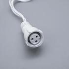 Шнур питания для гирлянд УМС до 3000 светодиодов, 3W, нить белая, 300 см, 220 В - Фото 5