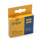 Скобы для мебельного степлера ТУНДРА, закалённые, тип 53, 14 мм, 1000 шт. - Фото 5