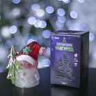 Игрушка световая "Снеговик и елка" (батарейки в комплекте) 1 LED, RGB - Фото 3
