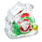 Игрушка световая "Домик с подарками деда мороза" (батарейки в комплекте) 1 LED, RGB - Фото 1