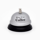 Звонок настольный "Ring for a coffee", 7.5 х 7.5 х 6 см - фото 8257689