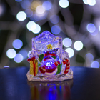 Игрушка световая "Домик с подарками снеговика" (батарейки в комплекте) 1 LED, RGB - Фото 1