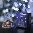 Игрушка световая "Домик с подарками снеговика" (батарейки в комплекте) 1 LED, RGB - Фото 3