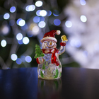 Игрушка световая "Снеговик-весельчак" (батарейки в комплекте) 1 LED, RGB - Фото 2