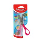 Ножницы детские для левшей, 12 см, Vivo, с европодвесом, микс - Фото 2