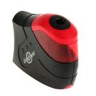 Точилка электрическая Turbo Twist, 1 отверстие, черно-красный, пластиковая - Фото 1
