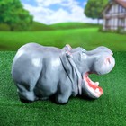 Садовая фигура "Бегемот большой" 50х24х27см - Фото 2