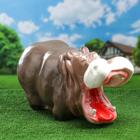 Садовая фигура "Бегемот большой" 50х24х27см - Фото 4