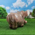 Садовая фигура "Бегемот большой" 50х24х27см - Фото 6