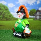 Садовая фигура "Крот с ведрами" 22х39х43см МИКС - Фото 8