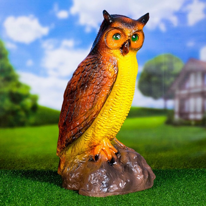 Садовая фигура "Филин" 25х18х50см - Фото 1