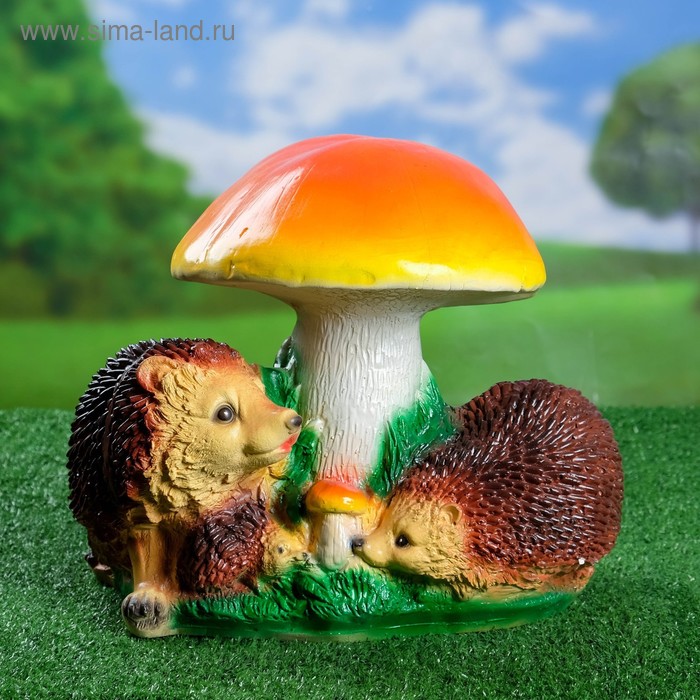 Садовая фигура "Ёж" 22х35х32см - Фото 1