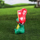Садовая фигура "Лягушка Гриб", разноцветная, гипс, 29 см - Фото 4
