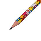 Карандаш чернографитный 2.0 мм, Koh-I-Noor PUZZLE 1231 HB, с ластиком, L=189 мм - Фото 3