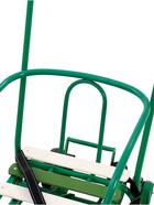 Санки детские с колёсами «Тимка 5 универсал», с ручкой, цвет зелёный - Фото 6