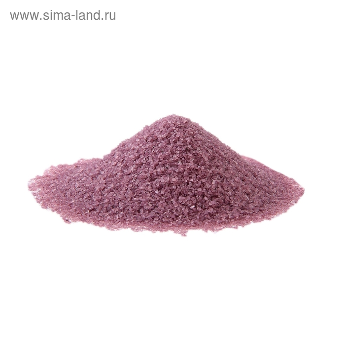 Песок сиреневый для декора 350 гр. - Фото 1