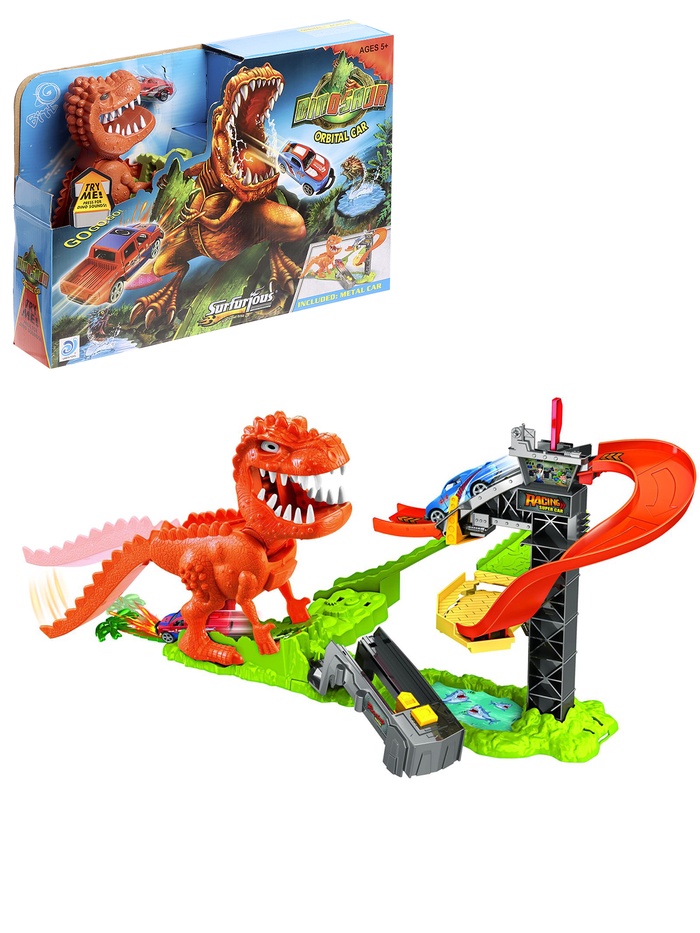 Автотрек «Динопарк», с запуском