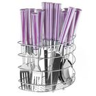 Набор столовых приборов "Карамель", 24 предмета, цвет фиолетовый - Фото 1