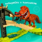 Автотрек-парковка «Дино парк», с запуском, с 2 машинами, 2 в 1 - Фото 4