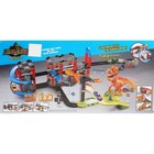 Автотрек-парковка «Дино парк», с запуском, с 2 машинами, 2 в 1 - Фото 6