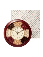 Часы настенные, серия: Кухня, «Специи», d=29 см, плавный ход, бордовый обод - Фото 8