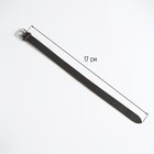 Ремешок для часов, женский, 12 мм, натуральная кожа, коричневый - Фото 4