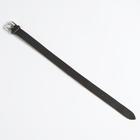 Ремешок для часов, женский, 12 мм, натуральная кожа, коричневый - Фото 3