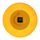 Часы настенные круглые "Классика", бесшумные, желтый обод, d-37 см, циферблат 22 см - Фото 3