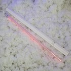 Светодиодная сосулька уличная УМС "Тающая" 1 м, d=3 см. 2W LED-60-220V, нить белая, свечение красное - Фото 8