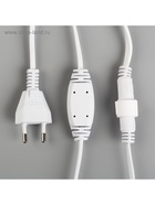 Гирлянда «Занавес» 2 × 9 м, IP44, УМС, белая нить, 1800 LED, свечение мульти, 220 В - Фото 11