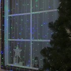Гирлянда "Занавес" уличная УМС, 2 х 9 м, 2W LED-1800-220V, фиксинг, нить белая, свечение мульти - Фото 1