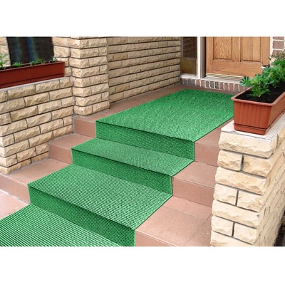 Покрытие ковровое щетинистое «Травка», 0.9×15 м, в рулоне, зелёное