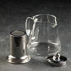 Чайник стеклянный заварочный с металлическим ситом «Эгла», 550 мл 1133626