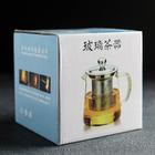 Чайник стеклянный заварочный с металлическим ситом «Эгла», 550 мл 1133626