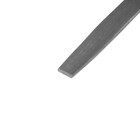 Напильник ТУНДРА, плоский, сталь У10, деревянная рукоятка, №2, 200 мм - Фото 3
