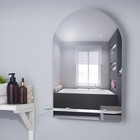 Зеркало «Арка», настенное, с полочкой, 39×59 см - фото 8425858