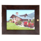 Настенная ключница 19х24 см венге - Фото 1