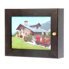 Настенная ключница 19х24 см венге - Фото 3