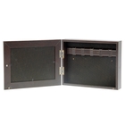 Настенная ключница 19х24 см венге - Фото 4