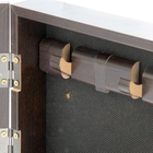 Настенная ключница 19х24 см венге - Фото 5