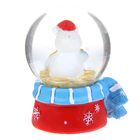 Сувенир снежный шар "На счастье. Снеговик", d=4,5 см - Фото 3