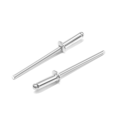 Заклёпки вытяжные ТУНДРА krep, алюминий-сталь, 50 шт., 3.2×10 мм