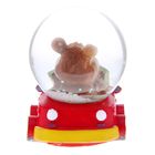 Сувенир снежный шар "На удачу. Обезьянка с деньгами", d=4,5 см - Фото 3