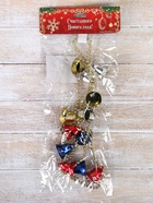 Бусы на ёлку «Разноцветные колокольчики», длина 1.1 м - Фото 2