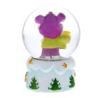 Сувенир снежный шар "Исполнения желаний. Обезьянка со звездой", d=4,5 см - Фото 3