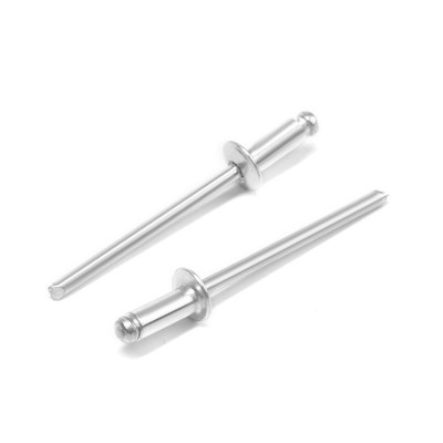 Заклёпки вытяжные ТУНДРА krep, алюминий-сталь, 50 шт., 3.2×8 мм