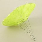 Каркас для букета 25см, сизаль (гладкий), зеленое яблоко - Фото 1