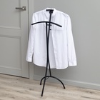 Вешалка костюмная «Слуга», 47×36×106 см, чёрная - Фото 7